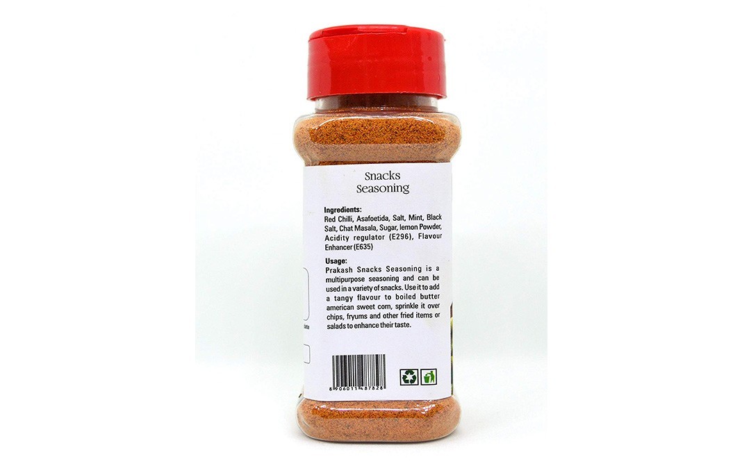Prakash Snacks Seasoning    Plastic Jar  80 grams